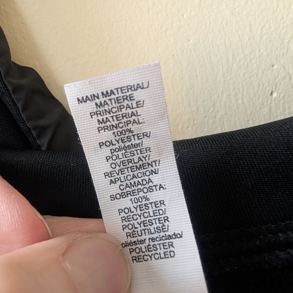 Adidas Women's Trans Pullover Hoodie Climawarm Black Size Medium - Picture 6 of 6